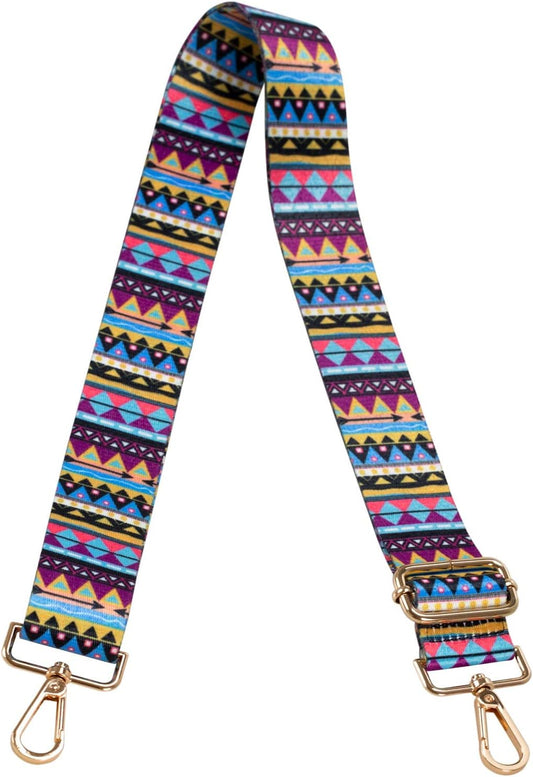 Crossbody Strap for Purses Replacement Adjustable Guitar Multicolor Style Handbag Straps