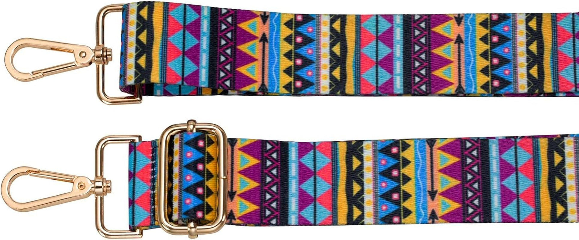 Crossbody Strap for Purses Replacement Adjustable Guitar Multicolor Style Handbag Straps