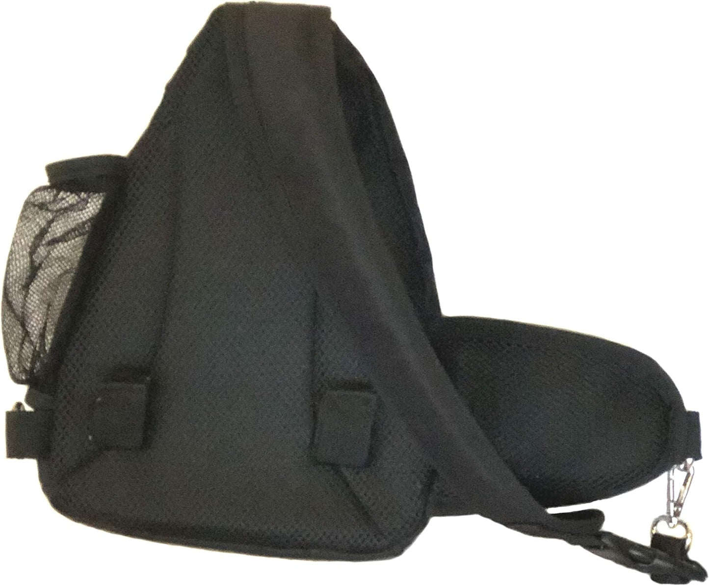 Dog Walking Bag - Treat Tote - Treat Pouches for Pet Training - Dog Training Treat Pouch - Waste Bag Dispenser (Black)